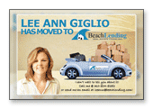 Beach Lending Just Moved postcard