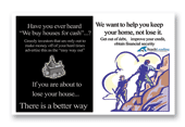 Beach Lending foreclosure postcard